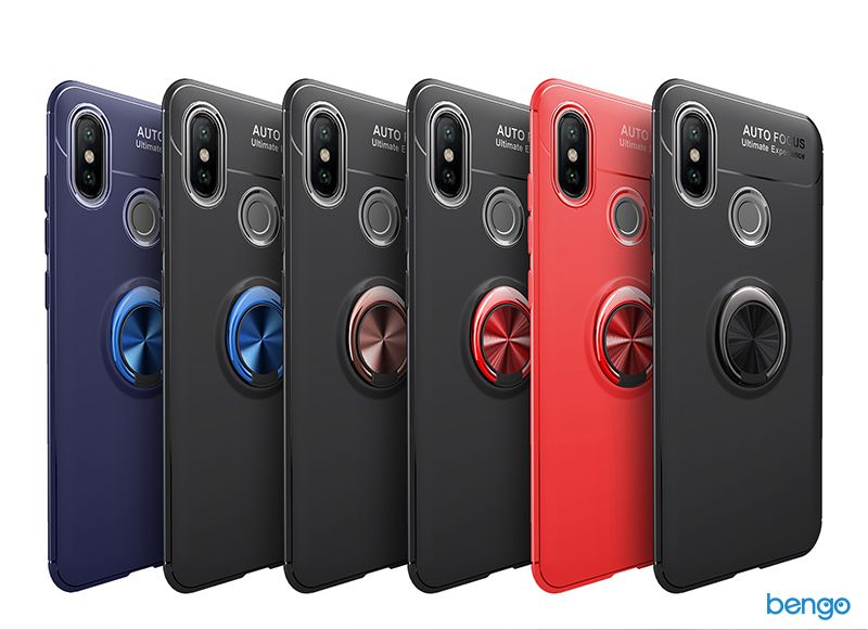 Ốp lưng Xiaomi Mi Max 3 Lenuo iRing Holder 360
