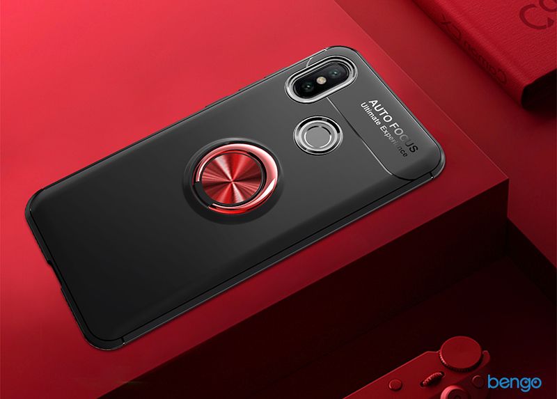 Ốp lưng Xiaomi Mi Max 3 Lenuo iRing Holder 360