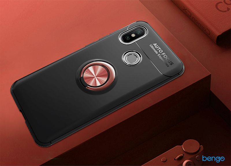 Ốp lưng Xiaomi Mi Max 3 Lenuo iRing Holder 360