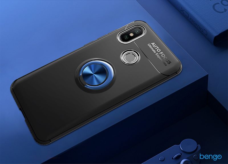 Ốp lưng Xiaomi Mi Max 3 Lenuo iRing Holder 360