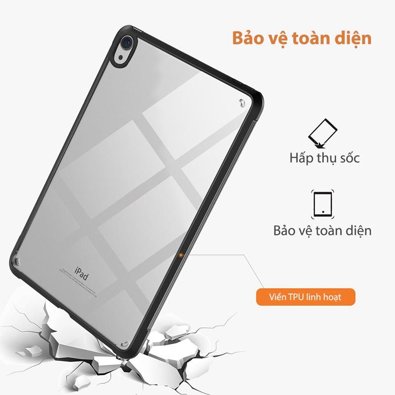 Ốp lưng Zaki Hybrid cho iPad Mini 7/Mini 6 chống sốc siêu mỏng