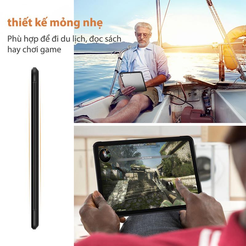 Ốp lưng Zaki Hybrid cho iPad Mini 7/Mini 6 chống sốc siêu mỏng
