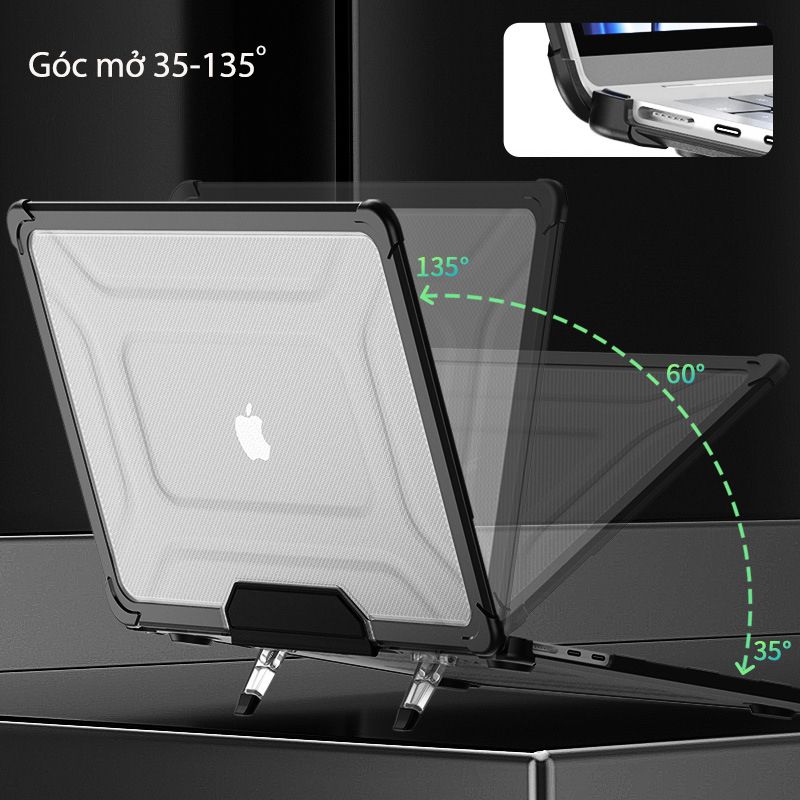 Ốp lưng Macbook Pro 14/Pro 16/Air 13/Air 15