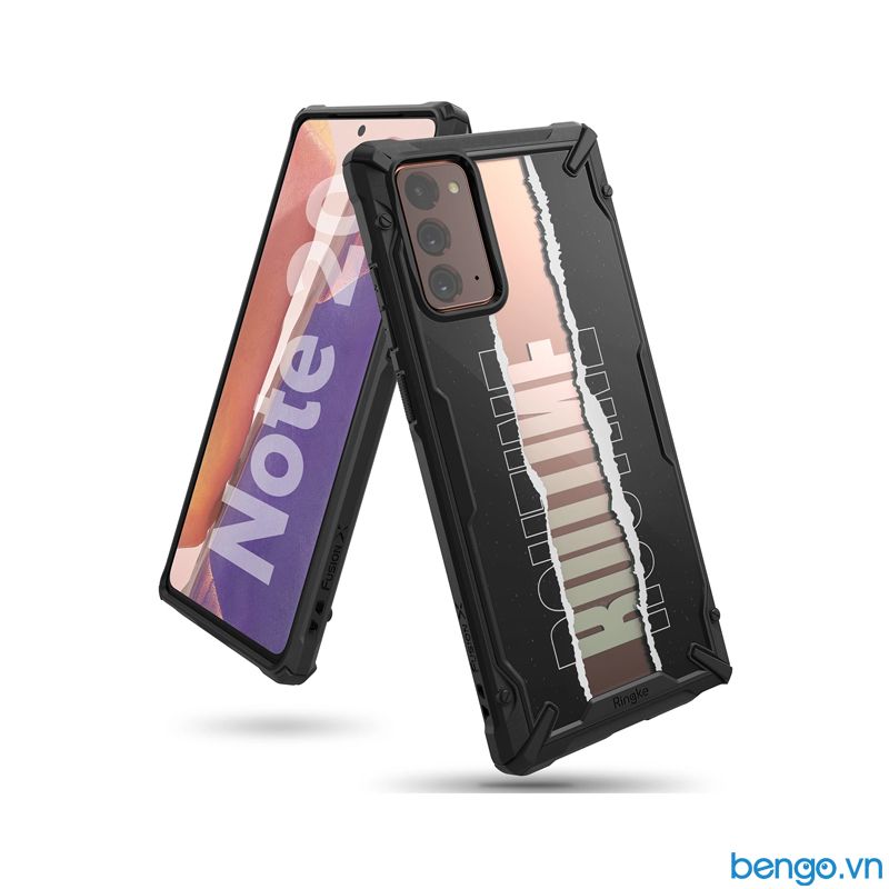 Ốp lưng Samsung Galaxy Note 20 Ringke Fusion X Design