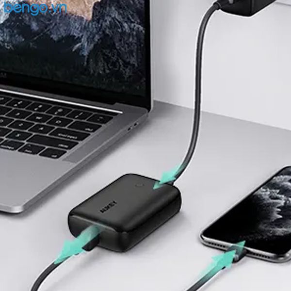 Pin Dự Phòng Aukey 10.000mAh PD 18W Và QC 3.0 - PB-N83S