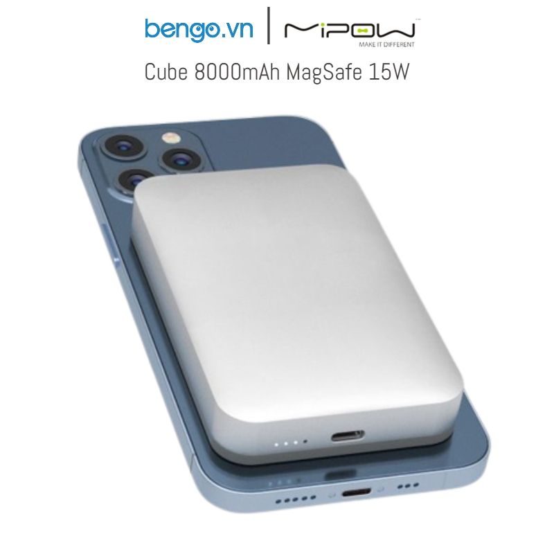 Pin dự phòng Magsafe Mipow POWER CUBE 8000mAh 15W