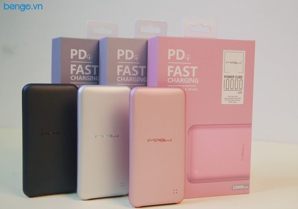 Pin Dự Phòng MIPOW Power Cube 10000mAh PD 18W - SPT02