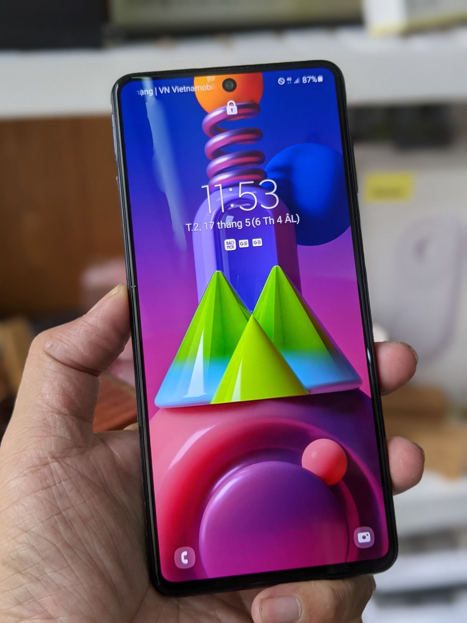 Dán Cường Lực Samsung Galaxy M51 GOR Full Màn Hình (Full Keo)