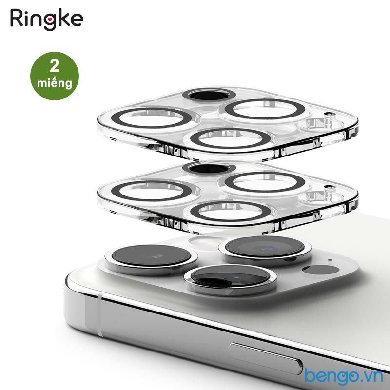 Dán cường lực full camera iPhone 15 Pro Max/15 Pro RINGKE Camera Full Cover Glass
