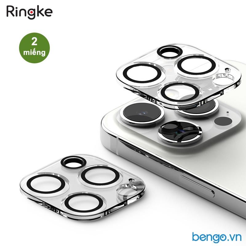 Dán cường lực full camera iPhone 15 Pro Max/15 Pro RINGKE Camera Full Cover Glass