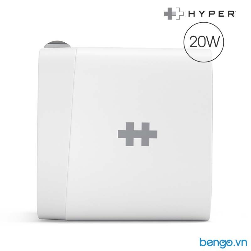 Sạc 2 Cổng HYPERJUICE 20W Charger Small Size - HJ205