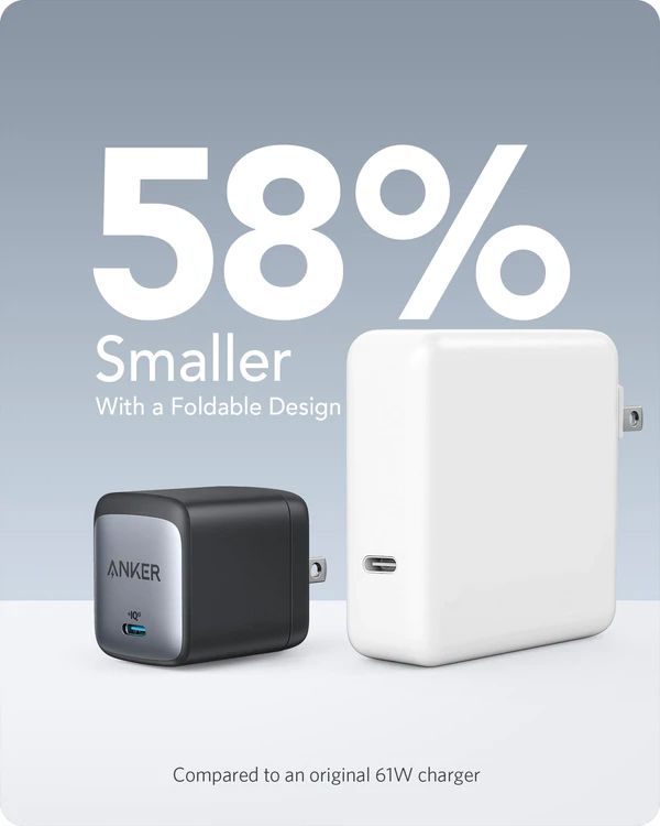 Sạc Anker 715 (Nano II 65W) USB-C - A2663