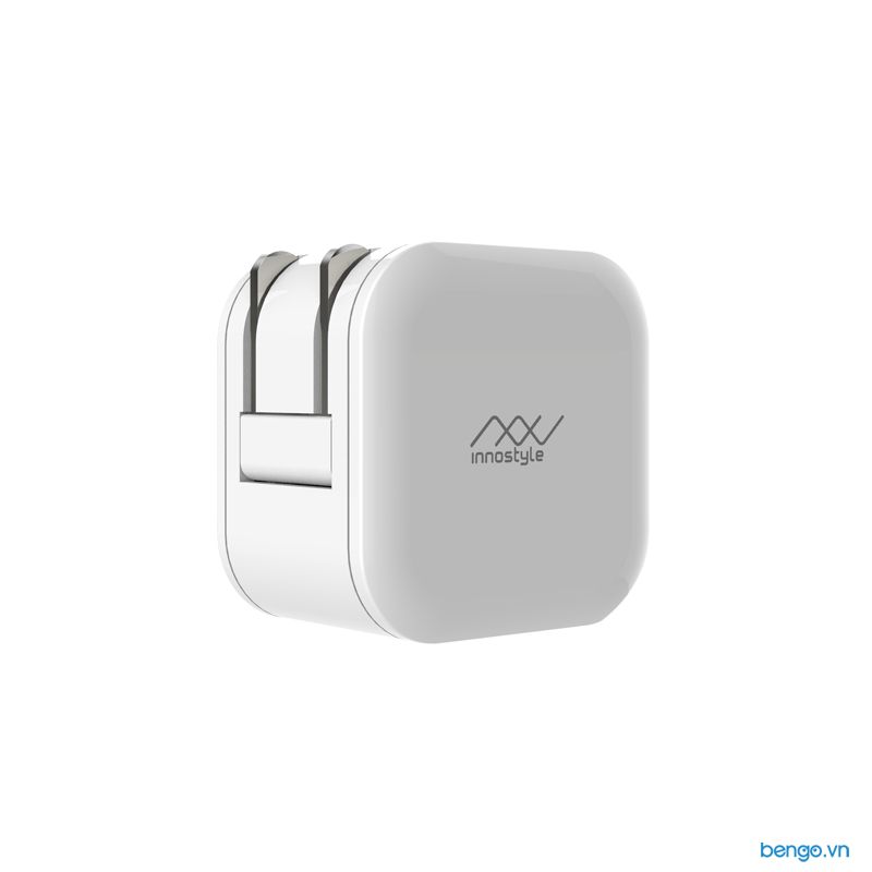 Sạc INNOSTYLE Minigo 2 USB A 12W Smart Charging AI - IC12SAWHI