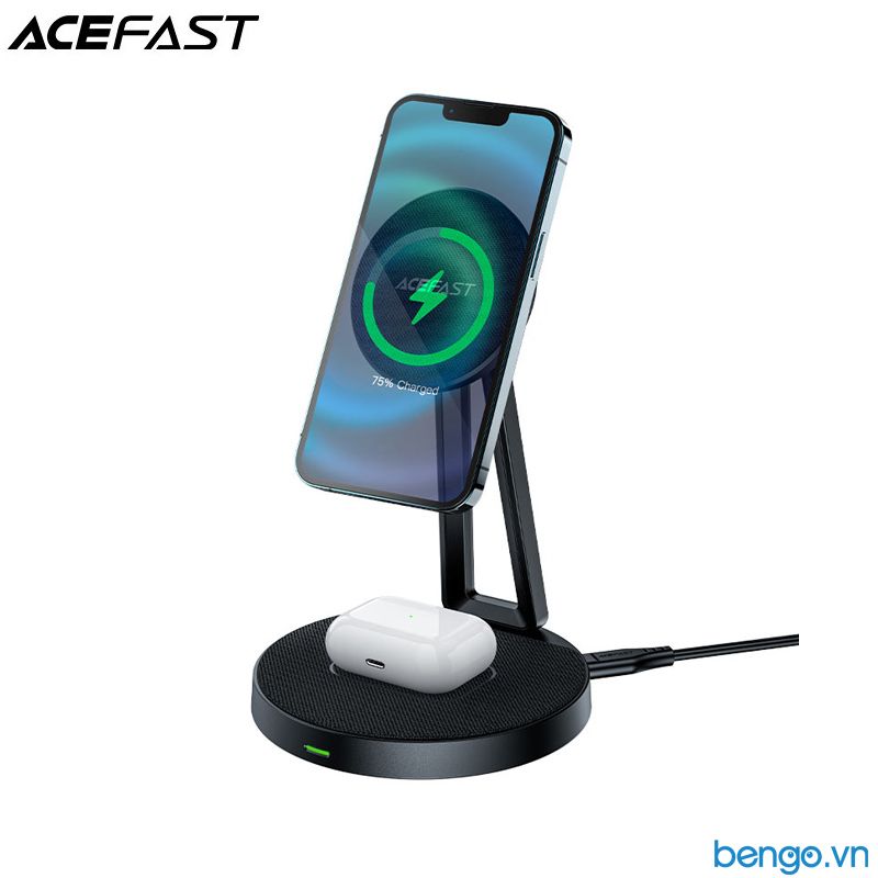 Sạc Không Dây Kiêm Giá Đỡ 2 In 1 30W ACEFAST - E8