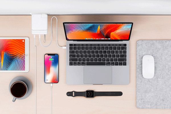Sạc kiêm Hub HyperDrive USB-C cho MacBook 87W Power Adapter