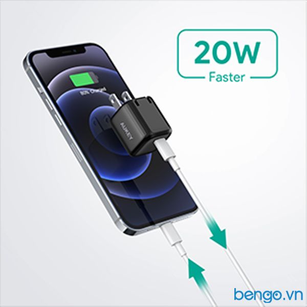 Sạc Nhanh Aukey USB-C PD 20W - PA-B1 Pro