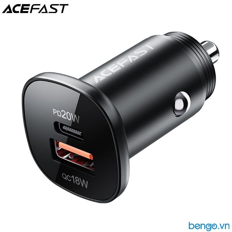 Sạc Xe Hơi ACEFAST 38W 2 Cổng USB-C + USB-A - B1