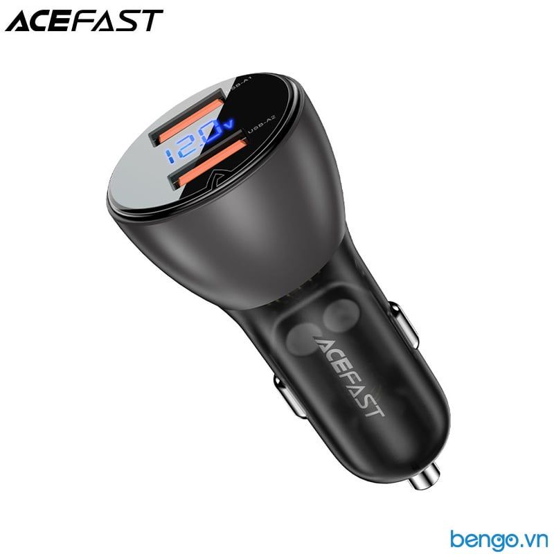 Sạc Xe Hơi ACEFAST 45W 2 Cổng USB-A - B7