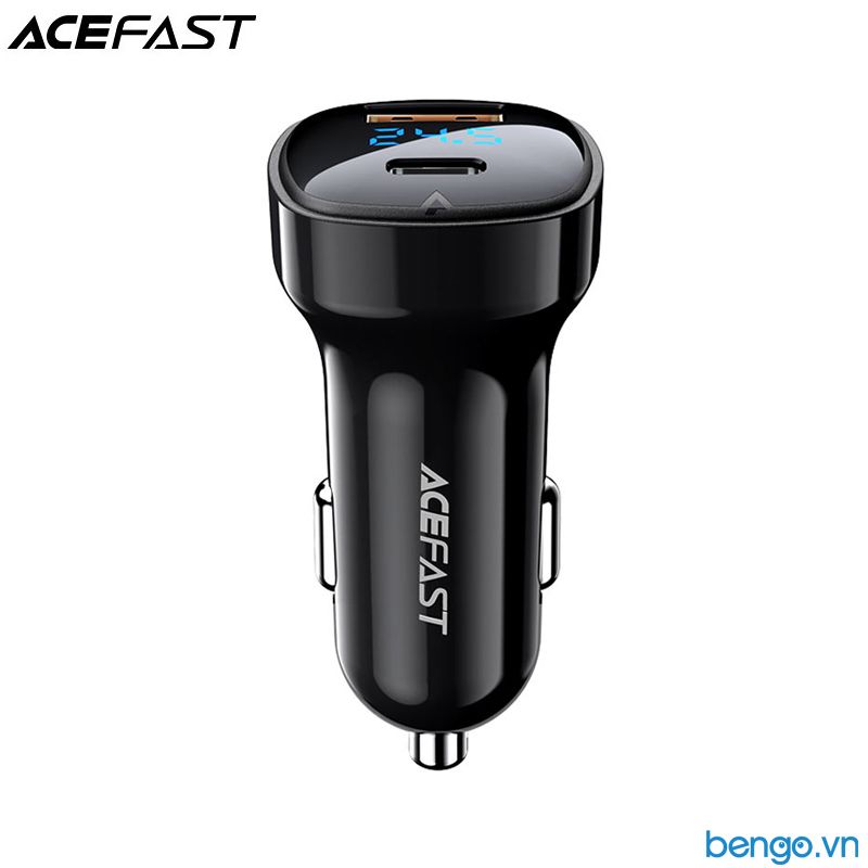 Sạc Xe Hơi ACEFAST 66W 2 Cổng USB-C + USB-A - B4