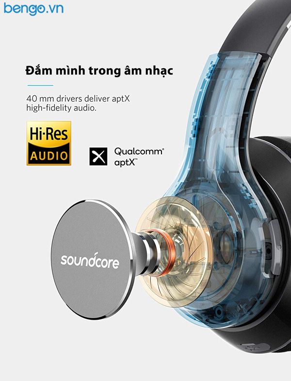 Tai Nghe Bluetooth Anker Soundcore Vortex - A3031