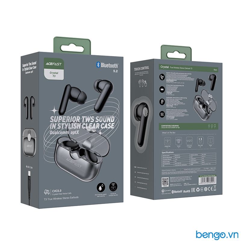 Tai Nghe True Wireless ACEFAST CVC8.0 - T3