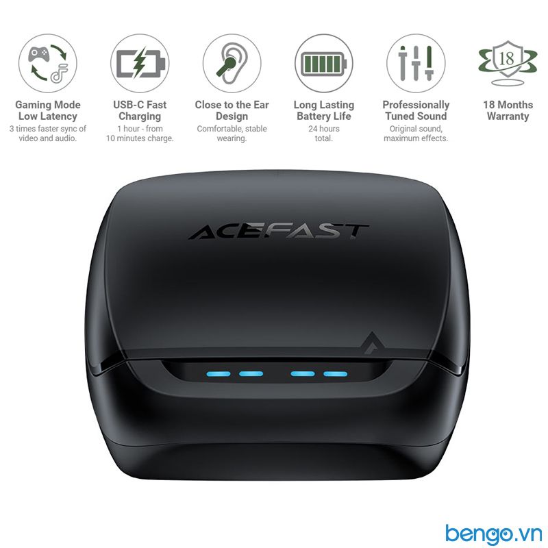Tai Nghe True Wireless Low Latency ACEFAST - T4