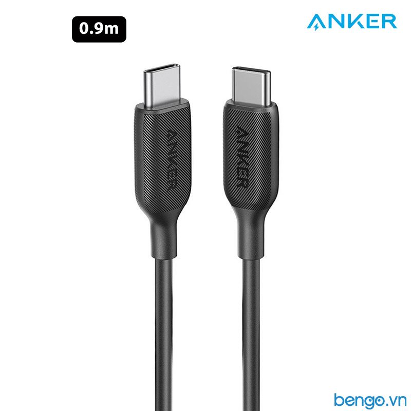 Cáp Truyền Dữ Liệu Điện Thoại Anker PowerLine III USB-C To USB-C 2.0 - Dài 0.9m/1.8m