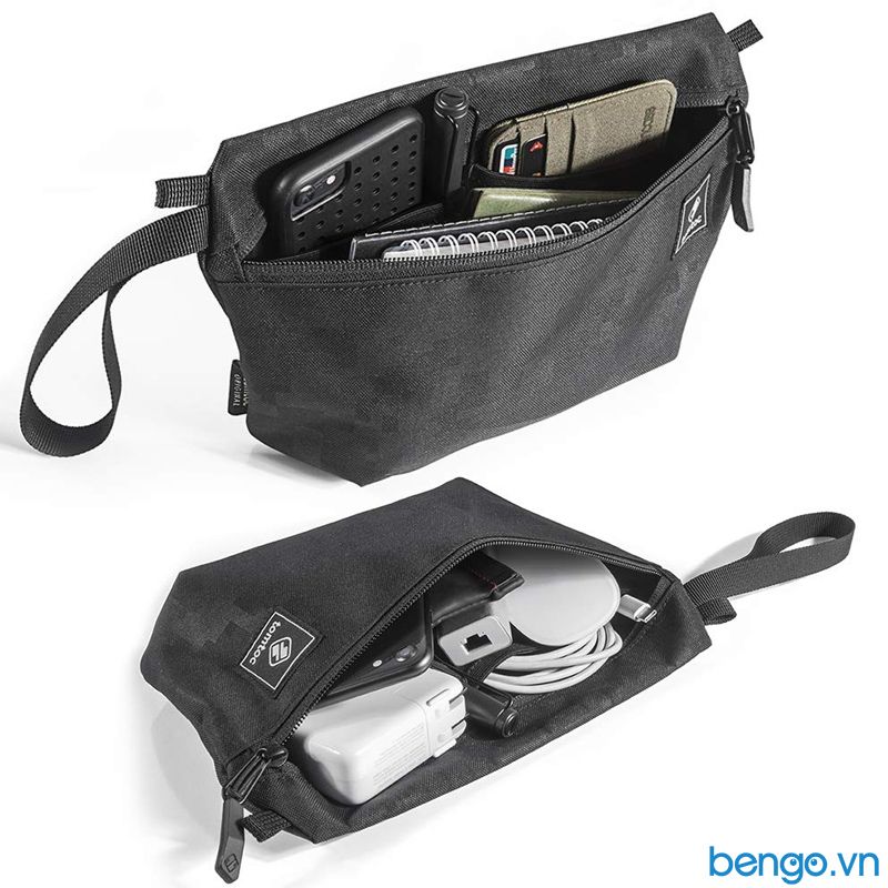Túi Bao Tử TOMTOC Basic Accessory Unisex Black - A01-006D