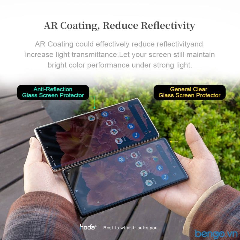 Dán Cường Lực Google Pixel 6 Pro HODA 3D UV Full Glue Chống Phản Chiếu