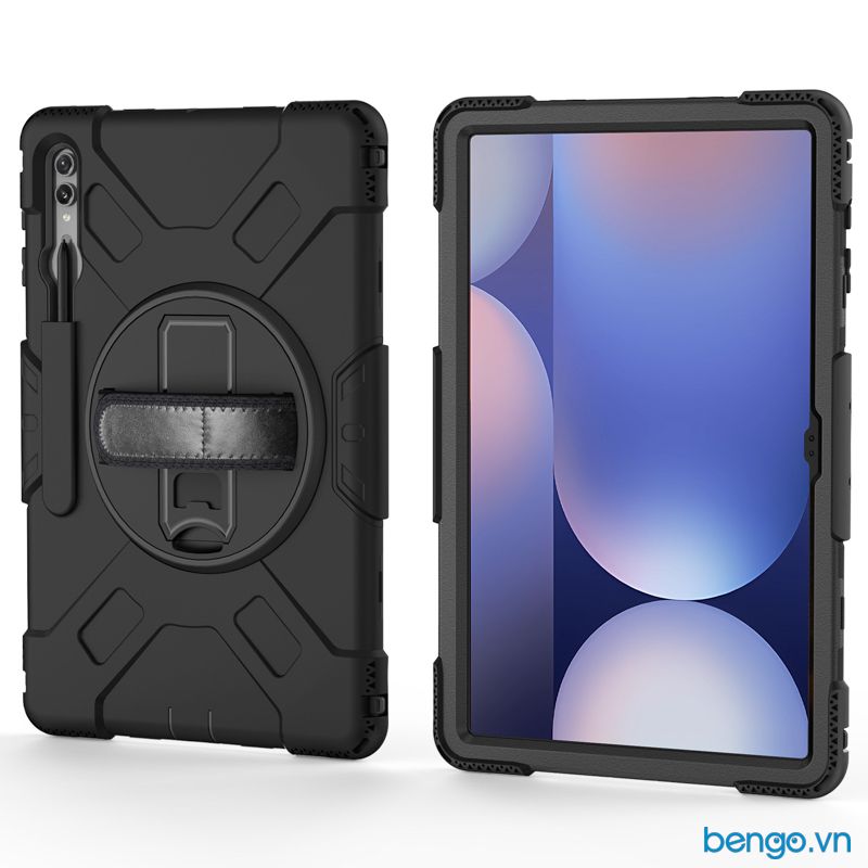 Ốp Lưng Chống Sốc Samsung Galaxy Tab S10 Plus / Tab S10 Ultra 2 lớp siêu bền có dây đeo