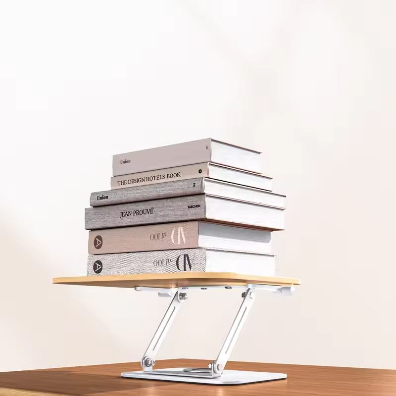 Giá đỡ Laptop/Macbook/Tablet kiêm giá đỡ đọc sách mặt gỗ chân xoay 360 độ Zaki - R172