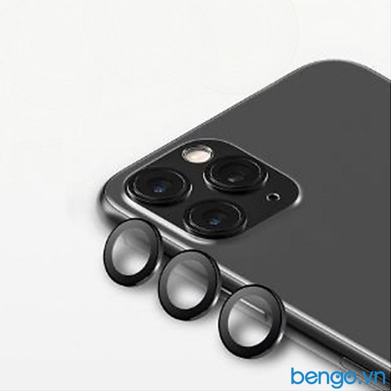Dán Cường Lực Bảo Vệ Camera iPhone 11 Pro Max MIPOW Alumium Viền Màu