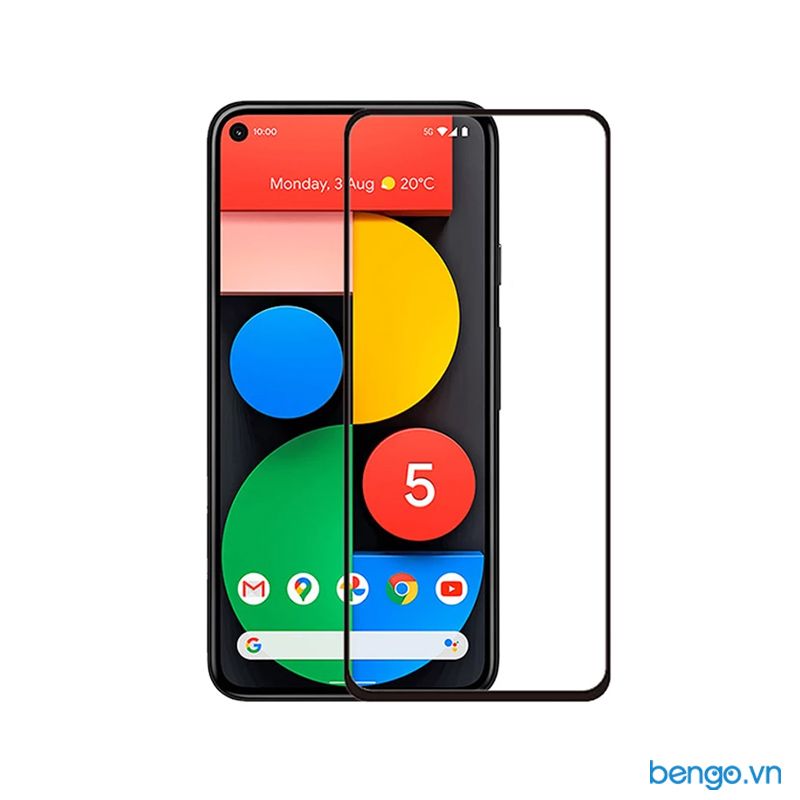 Dán cường lực Google Pixel 5 GOR Full keo và từ tính (Hộp 2 miếng)
