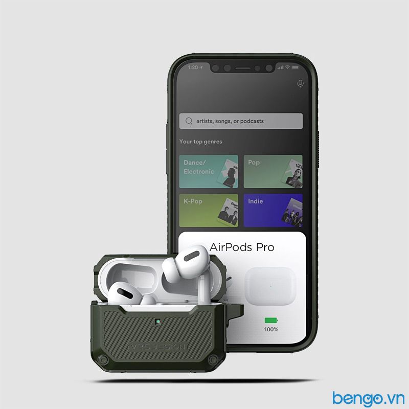 Vỏ Ốp Airpods Pro VRS Design Active Fit