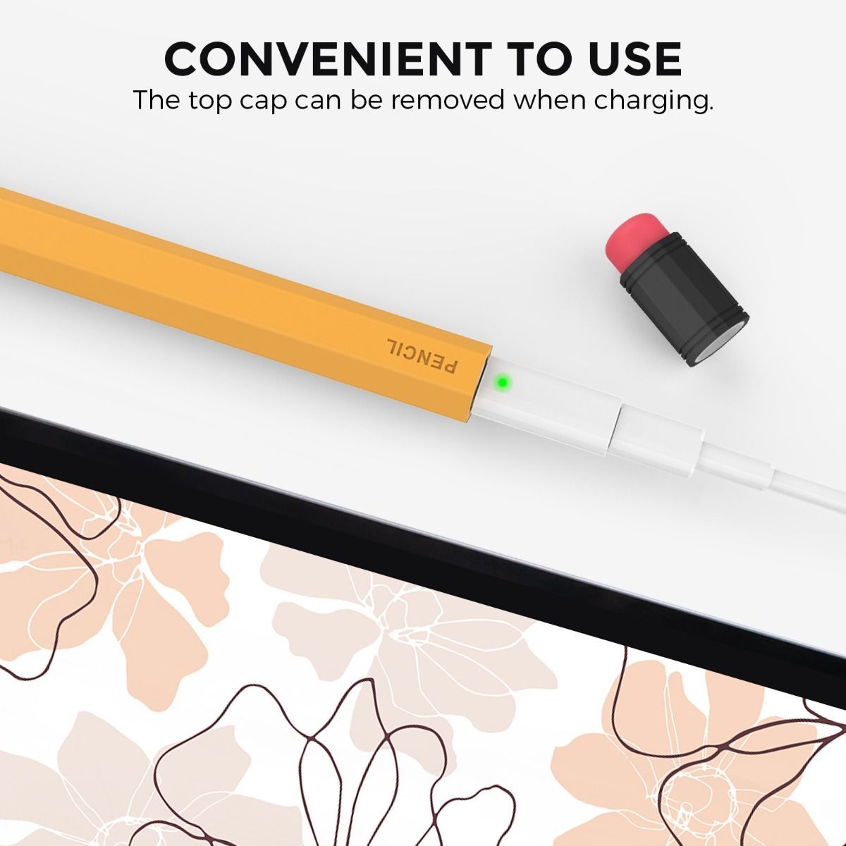 Vỏ bảo vệ Apple Pencil Pro/Pencil Gen 2 Ahastyle chống trượt