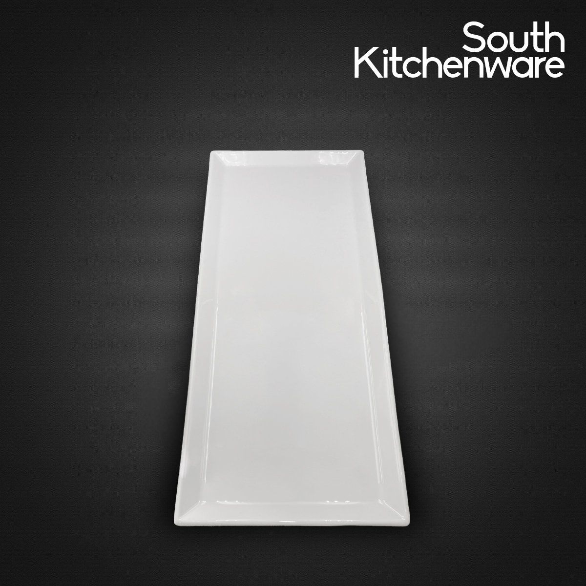 Khay chữ nhật 55x21cm Misc_Assortment Lys Trắng Ngà sứ tráng men cao cấp Minh Long