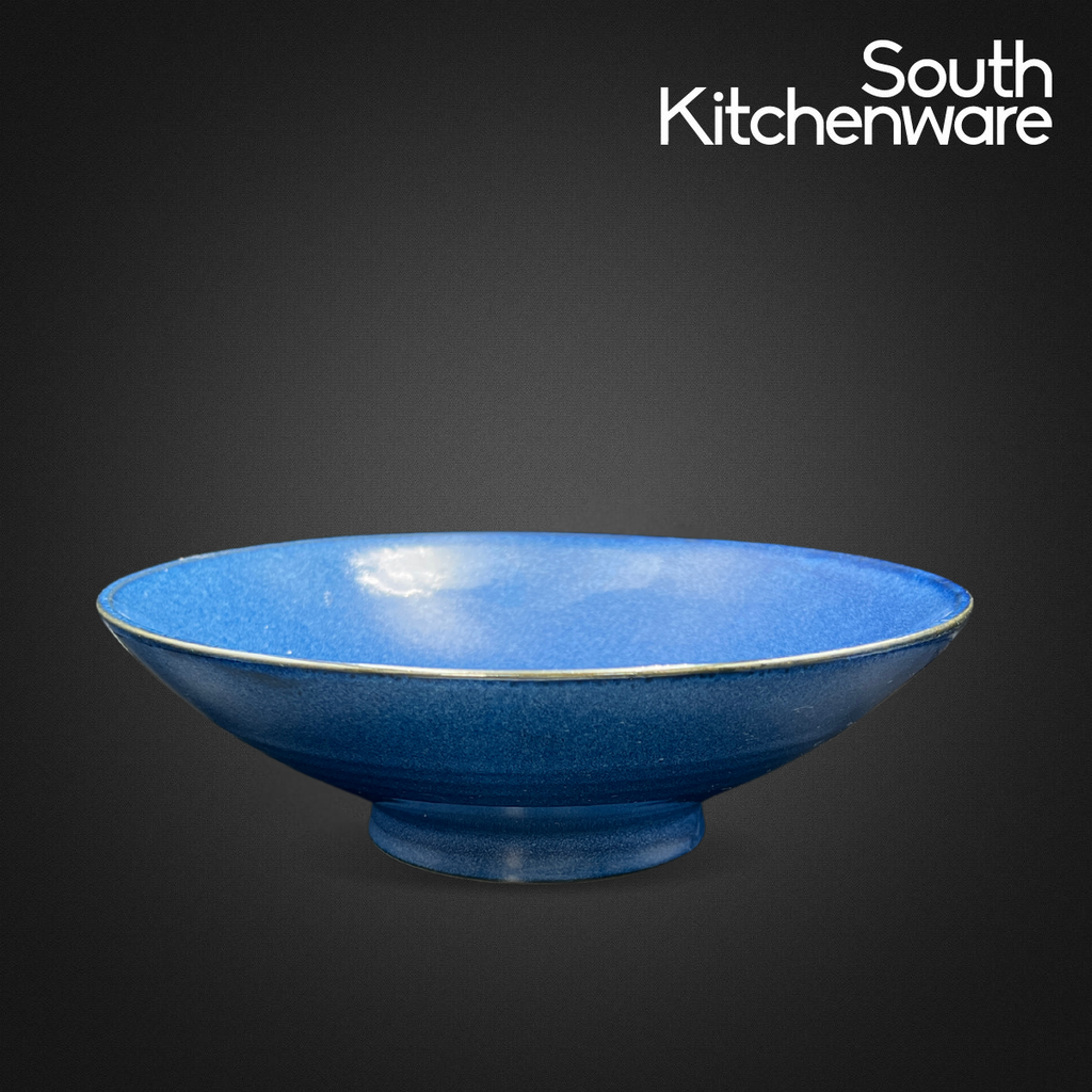 HN_KK BB_HF13 Tô sứ cao cấp Cường Phát dáng bè , bát sứ xanh decor món ăn Nhật kích thước 25x8 cm