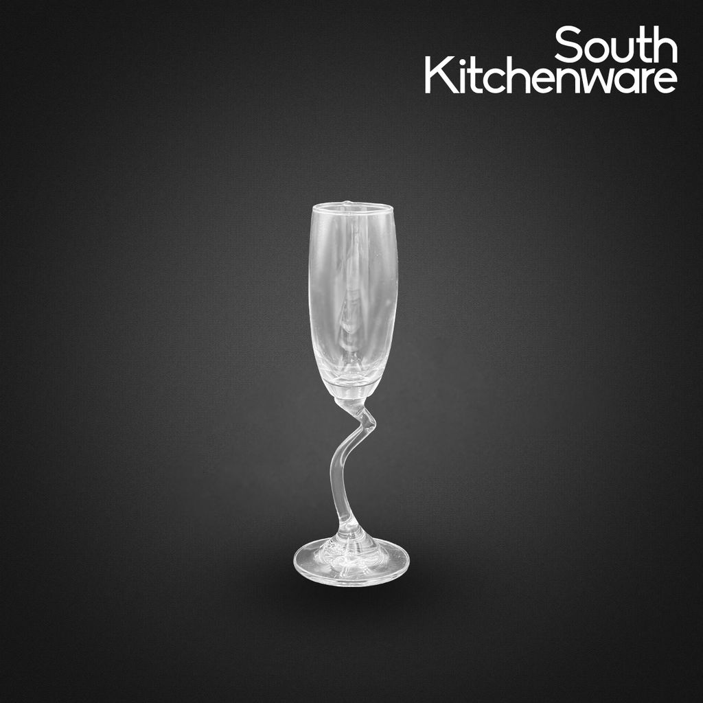 Ly Salsa Flute Champagne Ocean kiểu dáng độc đáo cao cấp Ocean thể tích 165ml