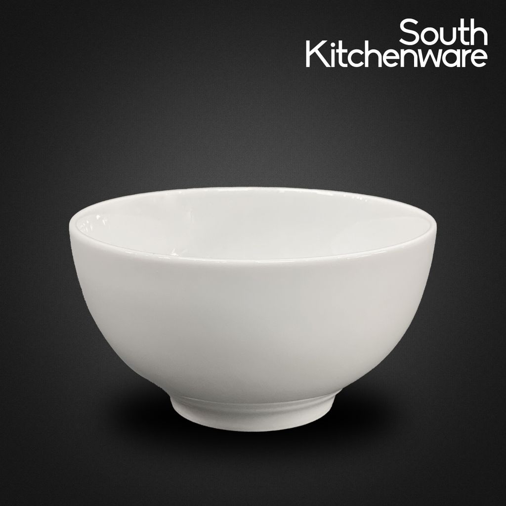 Chén cơm sứ tráng men cao cấp Came Trắng Minh Long kích thước 12cm