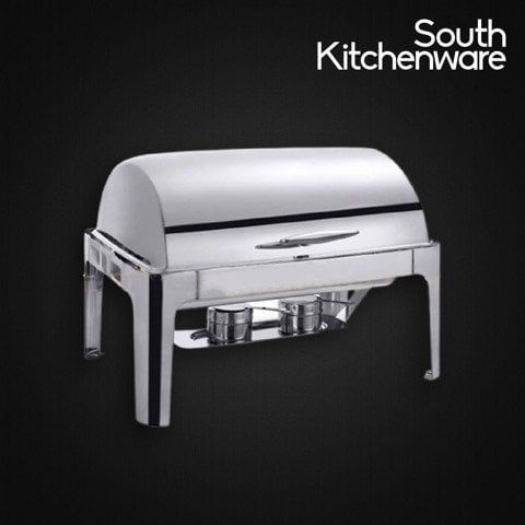 Nồi hâm buffet chữ nhật chân inox AT61363-2 (CN)