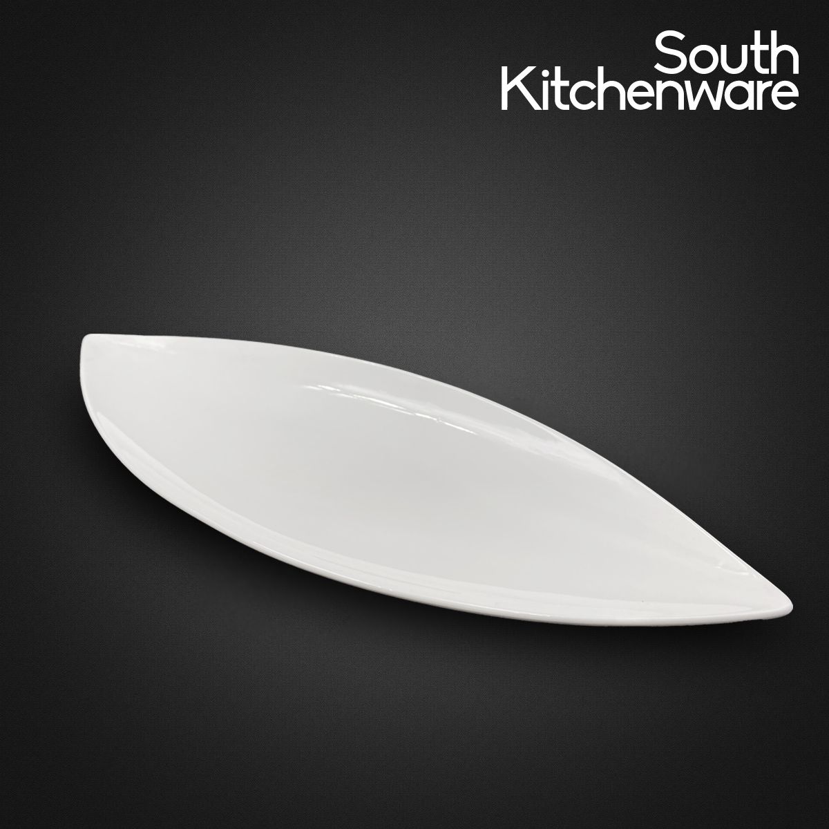 Dĩa hạt lúa 45cm Gourmet Trắng Ngà sứ tráng men cao cấp Minh Long