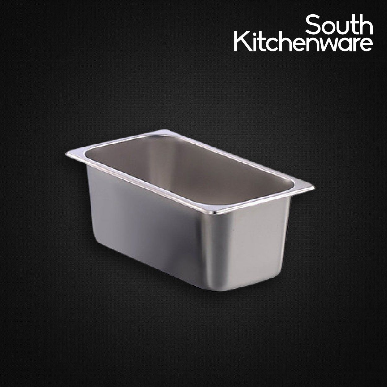 Khay INOX GN 1/4 đựng thực phẩm, topping, cơm 256x164 cao 150mm