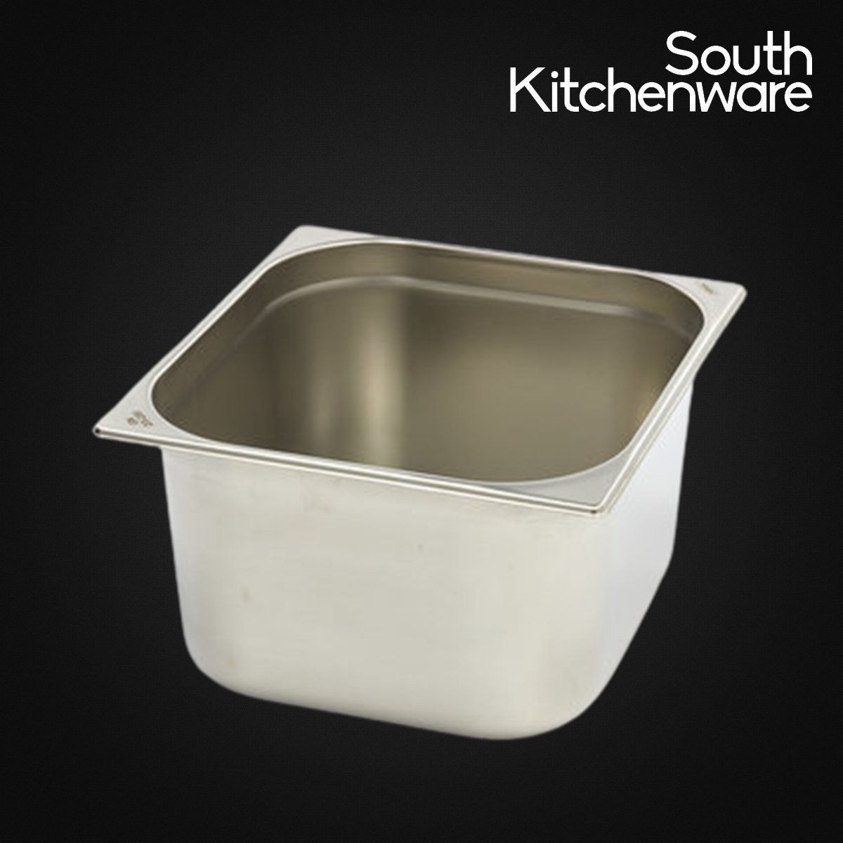 Khay INOX GN 2/3 đựng thực phẩm, topping, cơm 327x353 cao 200mm