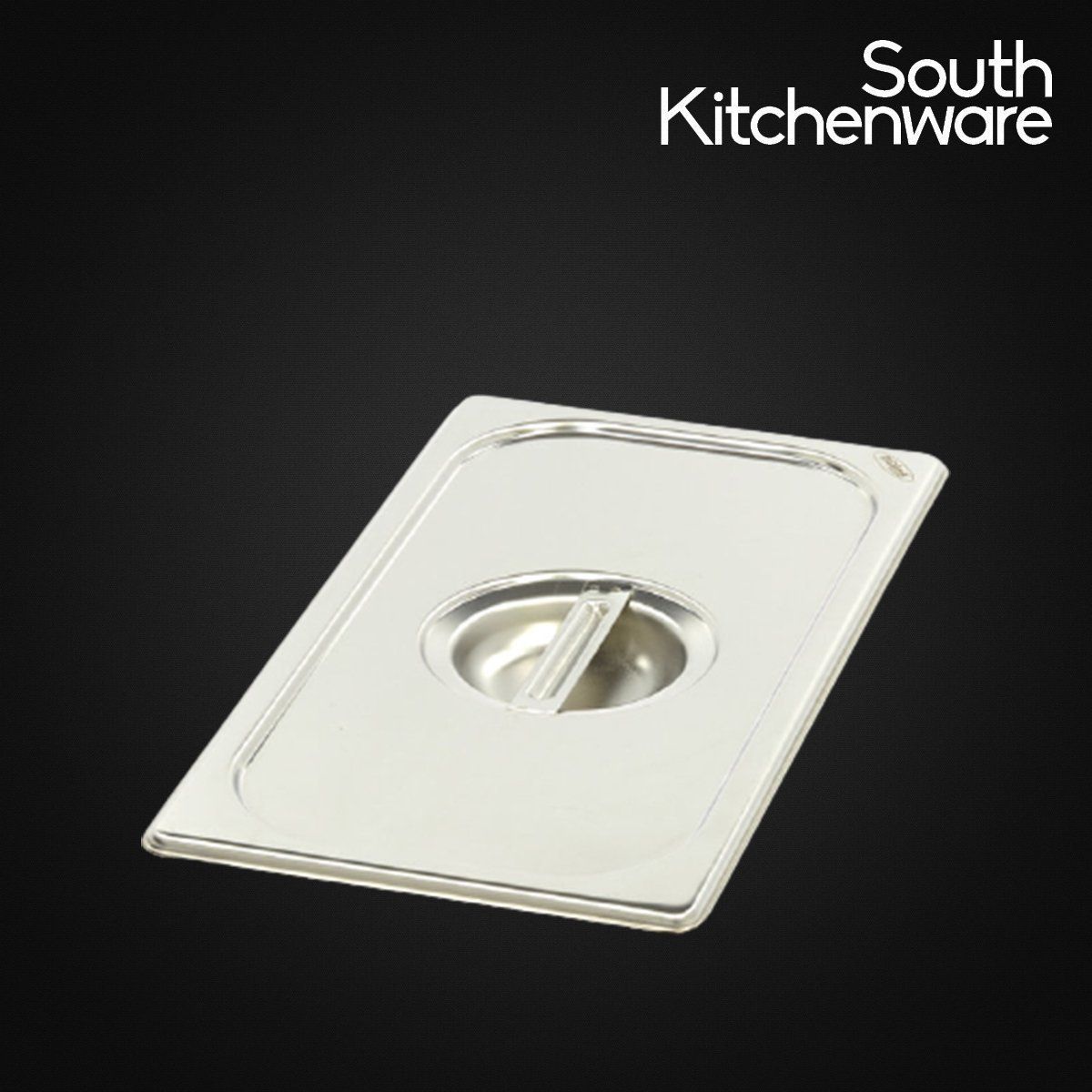 Nắp khay Inox GN 1/3 đựng thực phẩm, topping, cơm_(327x176 cao 25mm)