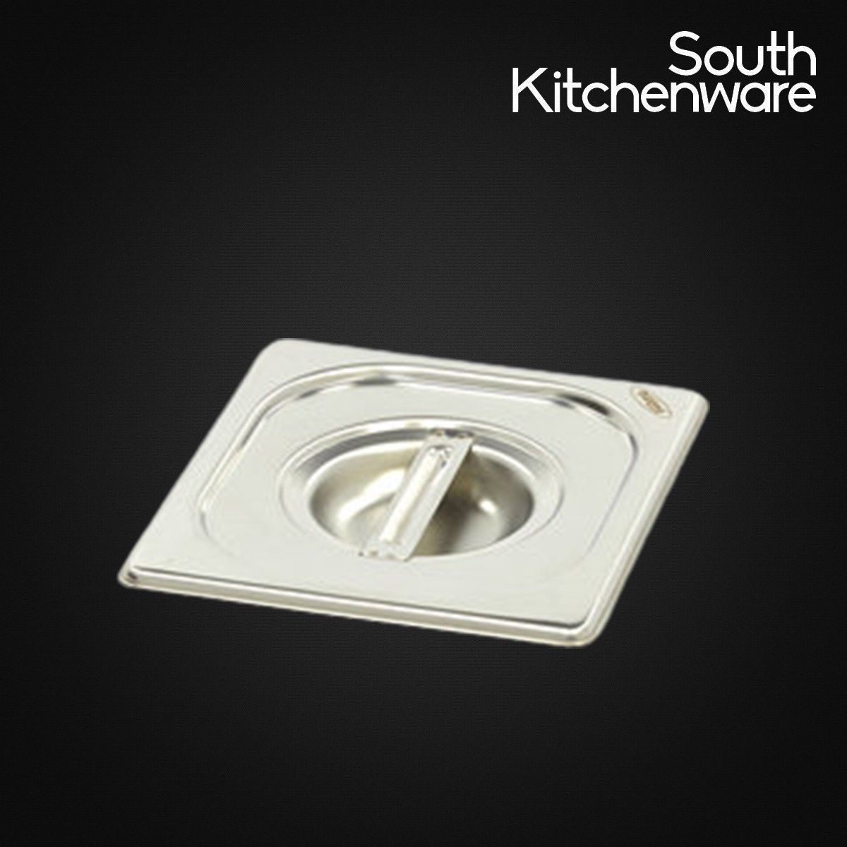 Nắp khay Inox GN 1/6 có lỗ đựng thực phẩm, topping, cơm (176x164 cao 25mm)