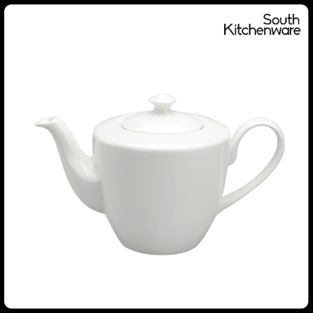 Bình trà 0.45L, 0.65L kèm nắp Daisy Lys Trắng Ngà sứ tráng men cao cấp Minh Long