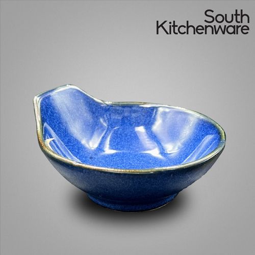 HN_KK BB_KF076 Dĩa chấm 3 ngăn sứ tráng men cao cấp Cường Phát 19.6x6.6x2.7 cm