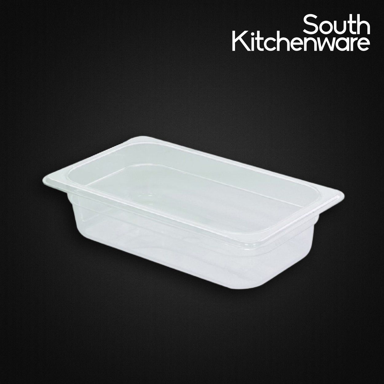 Khay nhựa GN 1/4 đựng thực phẩm, topping, cơm 256x164 cao 65mm