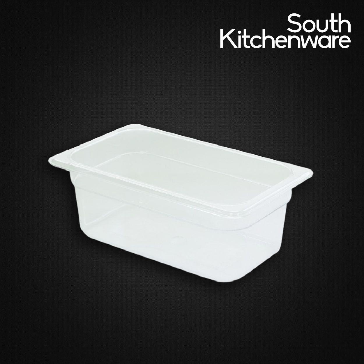 Khay nhựa GN 1/4 đựng thực phẩm, topping, cơm 256x164 cao 100mm