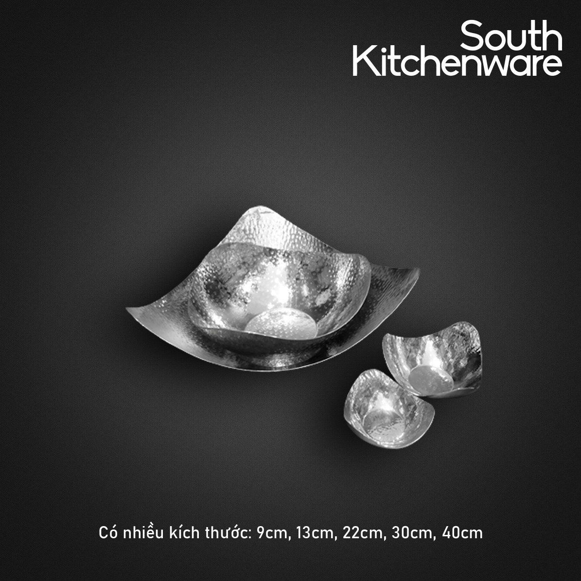 Đĩa kiểu tam giác 9cm